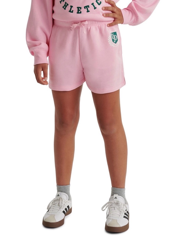 Limited Too Light Pink Drawstring Athletic Shorts